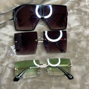 3 pairs of unbranded new Sunglasses